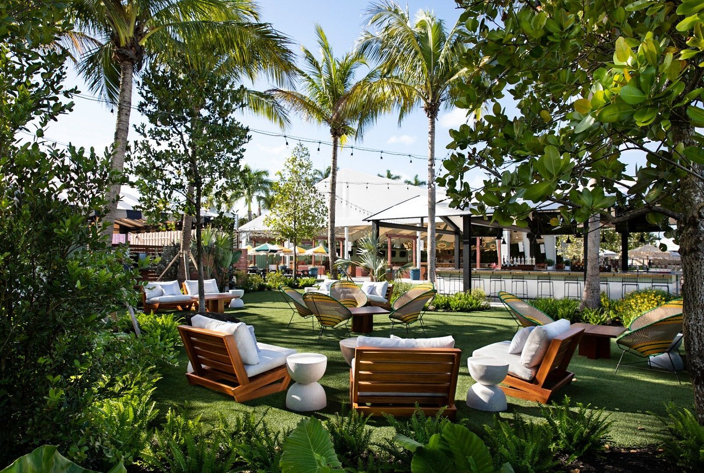 The venue garden sanctuary